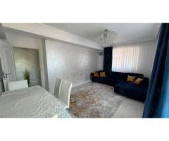 Casă 3 camere 2 băi și curte 75 mp finisată și mobilată lux