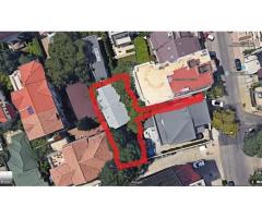 Teren 293 mp si casa 94 mp, doar acces pietonal