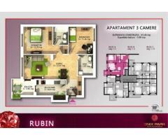 3 camere complet mobilat si utilat in Onix Park North Residence Pipera - Imagine 8