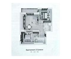 DIRECT PROPIETAR ! Apartament 3 camere, Cortina North - Imagine 2