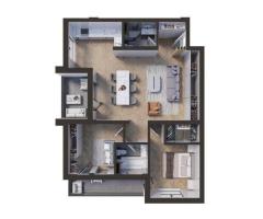 Apartament 3 camere cu parcare- NORD PARK RESIDENCE - Imagine 7