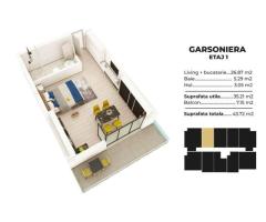 Studio spatios la cheie Sea Breeze Residence II Mamaia Nord