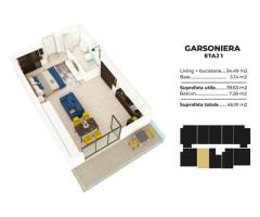 Studio spatios la cheie Sea Breeze Residence II Mamaia Nord - Imagine 3