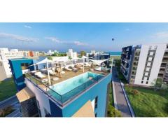 Apartament 2 camere-piscina cu pool bar Mamaia Nord - Imagine 8