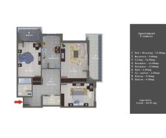 Apartament 3 cam. 85 mp Et. 3  de vanzare Soseaua Alexandriei - Imagine 8