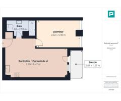 Apartament 2 camere – Torontal | Parcare subterană - Imagine 11