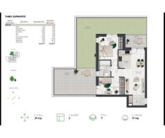 COM 0% Apartament nou cu 3 camere si gradina | Denya Forest - Imagine 11