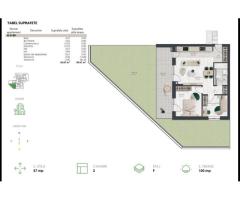 COM 0% Apartament nou cu 3 camere si gradina | Denya Forest - Imagine 11