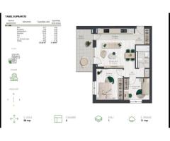 COM 0% Apartament superb cu 3 camere | Denya Forest - Imagine 11