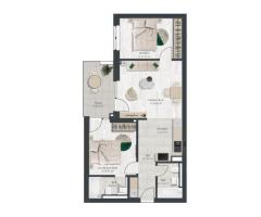 Apartament superb cu 3 camere | Denya Forest - Imagine 9