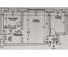 Apartament cu 2 camere, etaj 3 chiar în Complexul Studențesc - Imagine 9