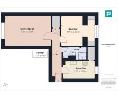 Apartament 2 camere pe malul Mureșului - Imagine 9