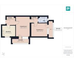 APARTAMENT 2 CAMERE LA PARTER, GRĂDIȘTE - Imagine 7