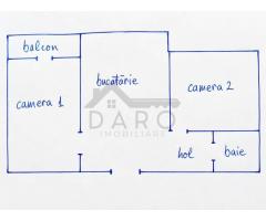 Apartament 2 camere Targu-Mures, zona Tudor - Imagine 8