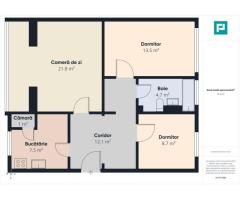 Apartament 3 camere | Decomandat | Piața Mărăști - Imagine 11