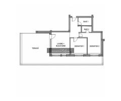Apartament 3 camere, 2 bai, 63 mp+ terasa 60 mp, garaj. - Imagine 5