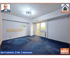 De inchiriat - Apartament 4 cam | Natiunile Unite | Ideal pt birouri - Imagine 4
