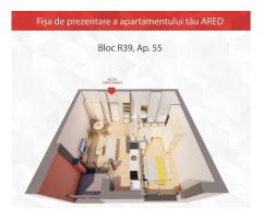 Apartament nou tip PENTHOUSE la ARED Comision 0