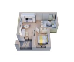 Comision 0%, Apartamente NOI cu 2 camere la ARED Cel mai mic pret
