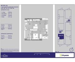 Apartament cu 2 camere in X-city Towers Direct de la dezvoltator - Imagine 7