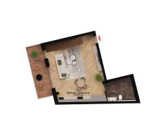 Apartament nou, 2 camere, 240 500 Euro. Comision 0.
