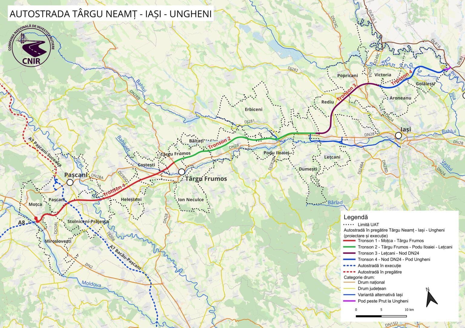 Autostrada Letcani – Ungheni, tronson 3: Curtea de Apel intoarce o decizie CNSC in favoarea autoritatii contractante
